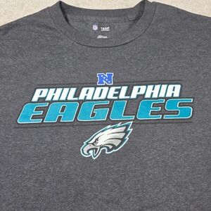 NFL Team Philadelphia Eagles T-Shirt Mens Size XL Dark Heather Gray Graphic Logo